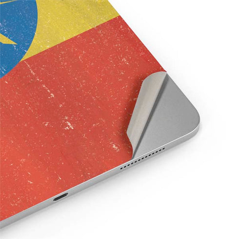 Ethiopia Flag Distressed iPad Pro 13in M4 (2024) Skin